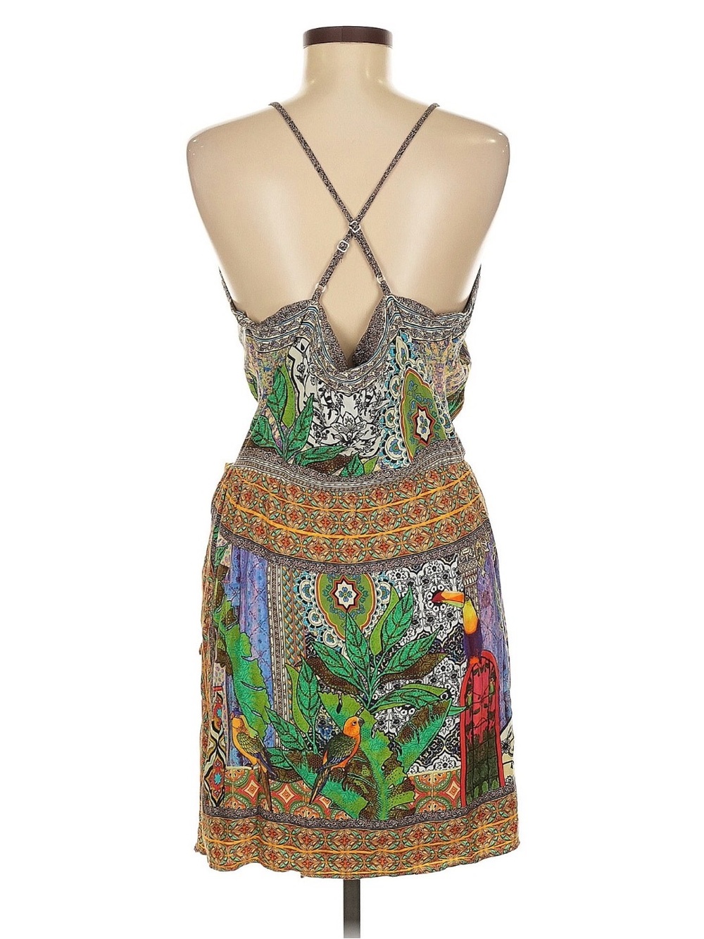 Farm Rio Dress - Green Multi - Picture 2 of 3